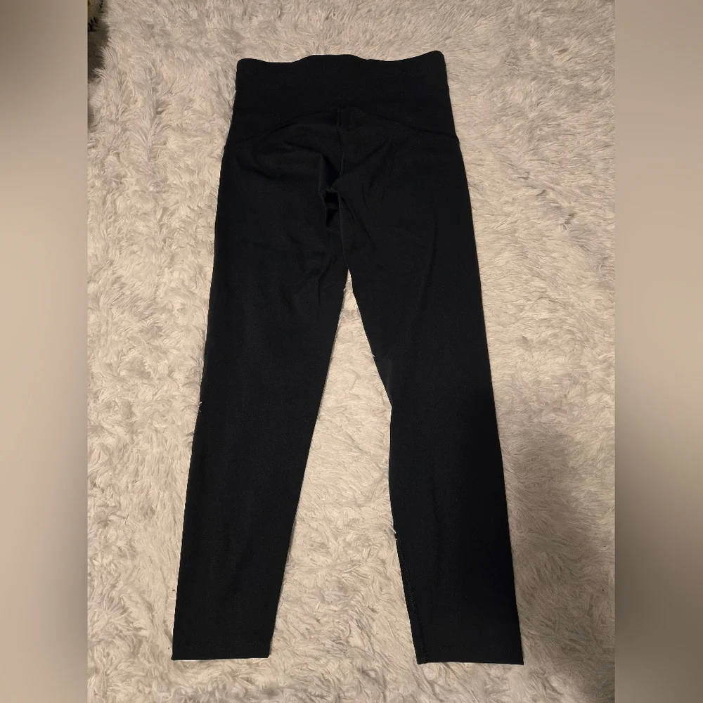 Spanx By Sara Blakely Leggings Women's Size M Color Green - Picture 2 of 10